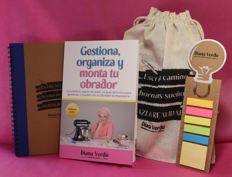 Pack emprendedora libro gestiona organiza y monta tu obrador