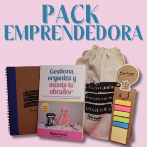 Pack Emprendedora Repostera: ¡Escribe tu Camino y Hornea tus Sueños!