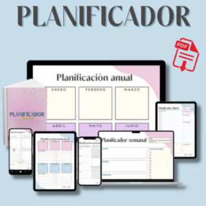 Planificador anual 2025 para reposteras emprendedoras