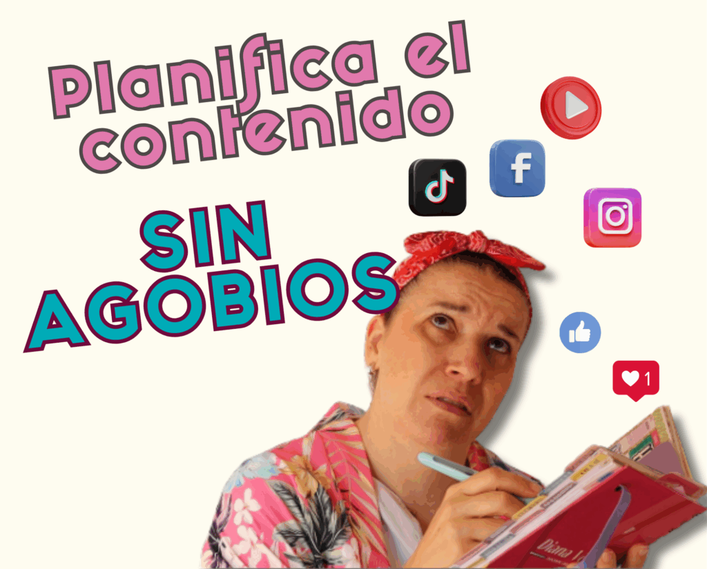 Planificar contenido repostería