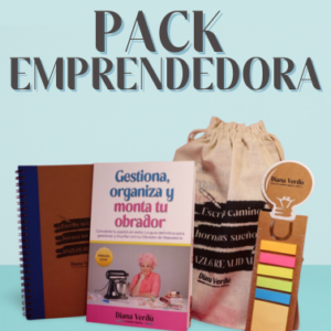 Pack Emprendedora Repostera: ¡Escribe tu Camino y Hornea tus Sueños!